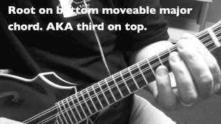 3 string major chords mandolin lesson [upl. by Tadeas482]