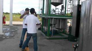 Green Fuels FuelMatic Biodiesel Processor Chiapas Mexico [upl. by Arrais]