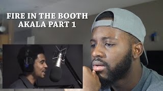 Akala  Fire In The Booth Part 1 Reaction 🔥🔥🔥 [upl. by Elocin]