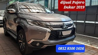 JUAL PAJERO DAKAR 2019 Km 45rban 0812 8100 1616 [upl. by Enylcaj560]