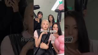 Rosès cute forever😫Blackpink new live uploaded in my chanelkpopblackpinkjennie lisa jisoorose [upl. by Pomcroy157]