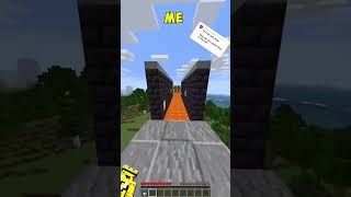 Minecraft who did better 🤔 NOOB vs PIG KING vs DREAM vs ME parkour [upl. by Hekking]