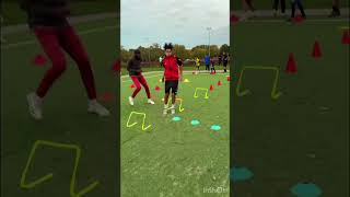 Explosive Workout To improve Quickness💥Fit quickness agility speed soccer quickfeet football [upl. by Eislek]