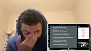 PINK FLOYD COMFORTABLY NUMB REACTION i cried [upl. by Ylrebnik]