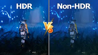 Returnal  HDR vs NonHDR  4K Graphics Comparison [upl. by Petronille]