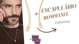 Unboxing escapulário rommanel [upl. by Notsle110]