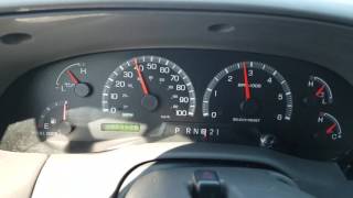 2001 Ford F150 54 Triton 4R70W after full transmission rebuild [upl. by Tayler]