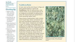 Fossiliferous Rocks [upl. by Hooper]