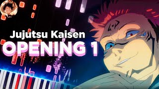 KAIKAI KITAN PIANO TUTORIAL  Jujutsu Kaisen season 1 op 1 [upl. by Gadmann]