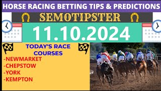 Horse Racing Tips Today 11102024Horse Racing PredictionsHorse Racing PicksHorse Racing Tips UK [upl. by Sunderland]