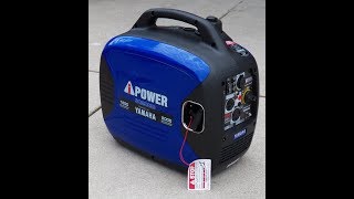 A iPower Yamaha Powered SC2000i 2000 Watt Inverter Generator Quick Review [upl. by Ennovy]