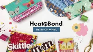 Learn How To Use HeatnBond IronOn Vinyl [upl. by Solberg]