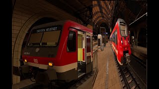 TSW 5 RB DresdenNeustadtinDresdenHBF RENachDresdenHBF inDresdenNeustadt BR628 BR442 [upl. by Maag242]