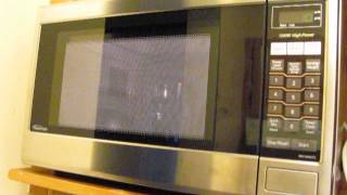 A New Panasonic 12cu NNSA651S Microwave Oven Which is Really Loud and Noisy [upl. by Merriam]