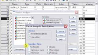 Factor Analysis in SPSS  How to part one [upl. by Algar]