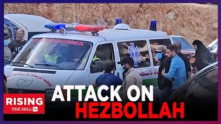 BREAKING Hezbollah Pagers EXPLODE Wounding Hundreds In Lebanon [upl. by Shedd]