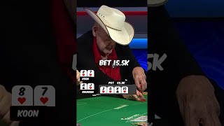 THIS play is INSANE for an 87yr old poker wsop [upl. by Woo]