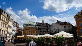 4K True HD RigaOld Riga FZ 82 LUMIX Panasonic LatviaBaltic countries Europe [upl. by Renny885]