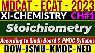 Stoichiometry MCQs MDCATECAT2023 [upl. by Eniliuqcaj201]