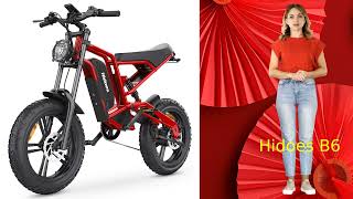 Hidoes B6 Fat Tire Electric Bike – Power meets aesthetics [upl. by Ynned]