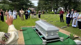 Fr Fintan Sheeran sscc burial [upl. by Goldberg]