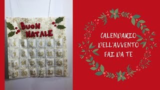 Calendario dellavvento fai da te con Pannolenci [upl. by Gnilhsa]