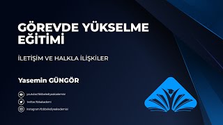 İletişim ve Halkla İlişkiler Görevde Yükselme ve Unvan Değişikliği Sınavı Eğitim Programı [upl. by Finzer]