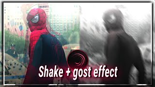 Shake  ghost effect tutorial  Alight motion Preset [upl. by Nagiem]