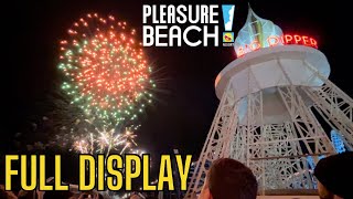 Blackpool Pleasure Beach Fireworks FULL DISPLAY  24th August 2024 [upl. by Riana]