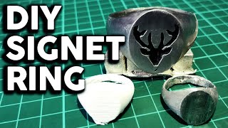 How to Cast a 3D Printed Signet Ring [upl. by Beekman]