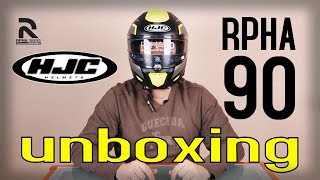 HJC RPHA 90 Rabrigo  Unboxing [upl. by Crowe]