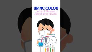 Urine colour what it reveals H OLOGY viralshort [upl. by Adnamar]