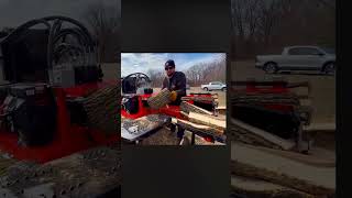 Best Wood Splitter shorts firewood woodwork woodcutting youtubeshorts [upl. by Oiramed117]