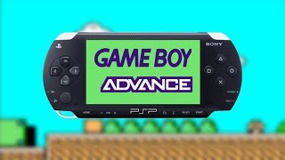 Play GameBoy Advance Games on PSP gPSP Kai Emulator [upl. by Cherian]