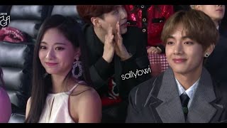 Taehyung ♡ Tzuyu Moments compilation72019TFMA [upl. by Detta]