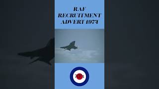 RAF Recruitment advert 1974 britisharmedforces aviation royalairforce [upl. by Aromat]