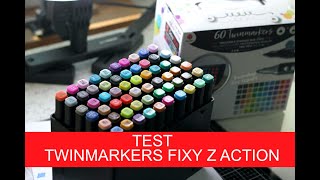 TEST  Twinmarkers fixy z ACTION [upl. by Marquez450]