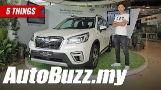 2021 Subaru Forester 20 iS EyeSight  Features amp Specs [upl. by Etnelav]