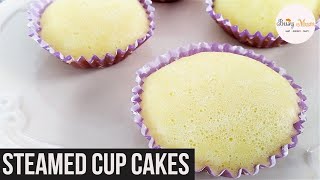 how to make Steamed Cup Cakesso fluffyno ovenno mixereasyquicklytasty [upl. by Enoyrt277]