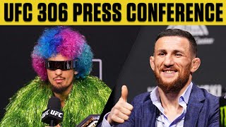 UFC 306 – Noche UFC PreFight Press Conference  ESPN MMA [upl. by Aikemaj]