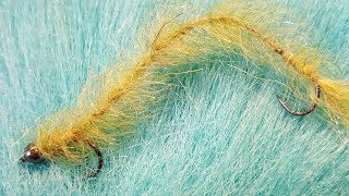 Tying an Articulated Rag Worm With Martyn White seatrout fly [upl. by Doolittle507]