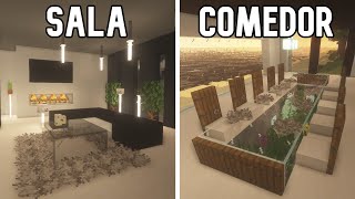 25 FORMAS SORPRENDENTES para DECORAR TU MANSIÓN en Minecraft [upl. by Meredi350]