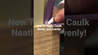 How To Apply Caulk Easily [upl. by Francois]