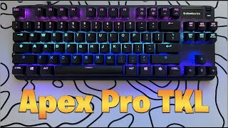 🤩Apex Pro TKL🤩 Omnipoint Switches Sound Test ASMR [upl. by Anahsit154]