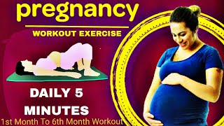 Pregnancy Workout 🔥5 DAYS  Non Stop ♀️ pregnancy fitness [upl. by Naellij]