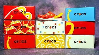 FULL SET OF CROCS HAPPY MEAL UNBOXING AND REVIEW MCDONALDS SEPTEMBER 2024 [upl. by Waite813]