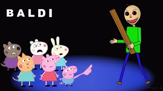 BALDIS BASICS Vs Peppa Pig  LESSON 1  Basics in Behavior [upl. by Narruc]