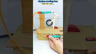 Airplane Landing Gear Hydraulic • Dc Motor  dcmotor tech youtubeshorts motor dcmotorproject [upl. by Alieka]