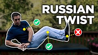 Perfect the Russian Twist Abs Workout  Oblique Engagement  A Doctor of Physical Therapys Guide [upl. by Ettennig996]