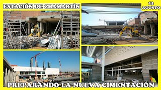 🚧 PREPARANDO LA NUEVA CIMENTACIÓN EN VÍAS 10 A 13  OBRAS ESTACIÓN CHAMARTÍN  13 AGOSTO 2024 🚧 [upl. by Woodcock194]